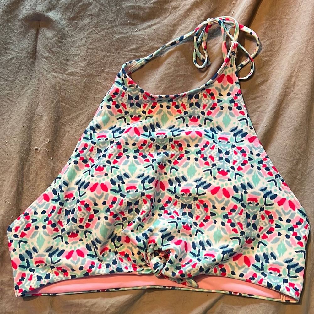 Colorful Aerie bikini top
